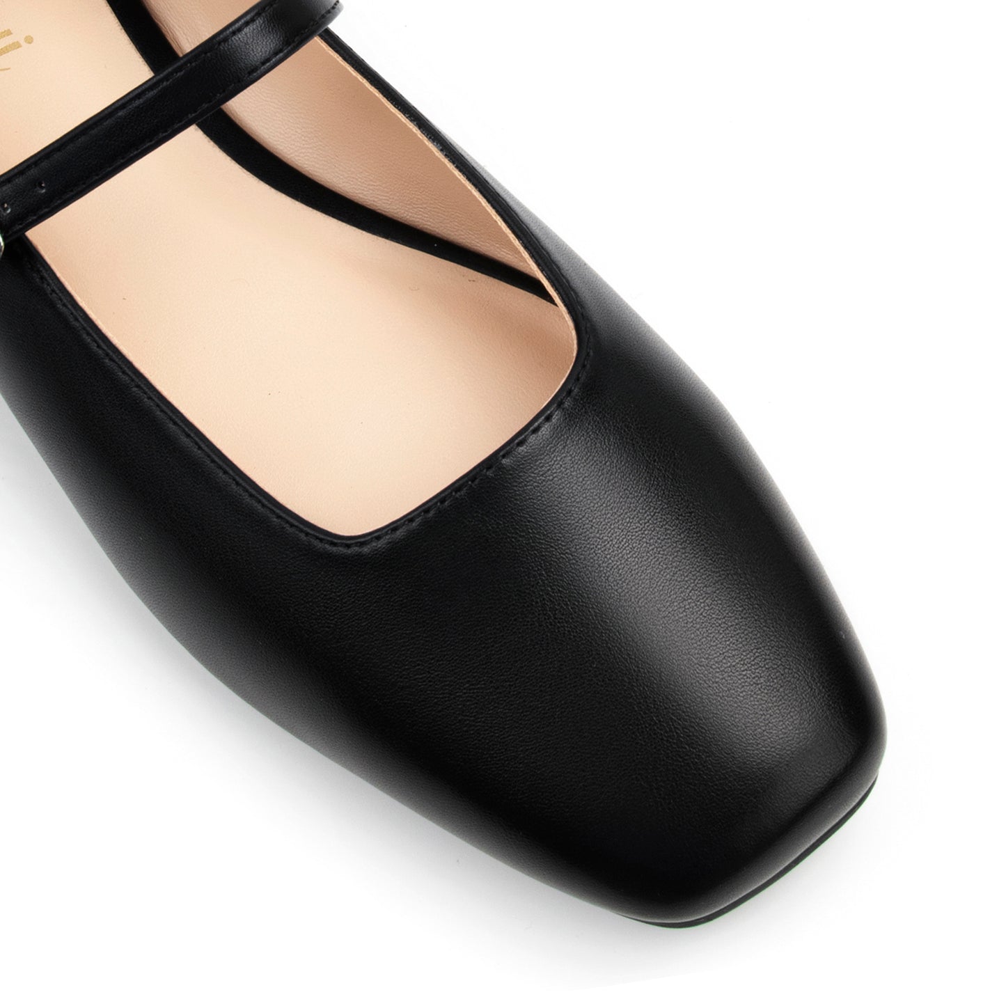 Women's Mary Jane Ballet Flats Square Toe Ankle Strap Shoes for Women Adjustable Buckle Soft Dressy Party Wedding
